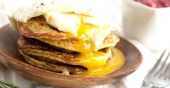 Картофельные оладьи с сыром