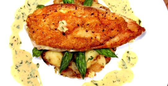 Куриная грудка с эстрагоном