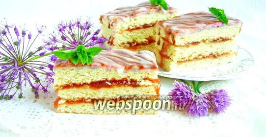 Пирожное «Полоски»