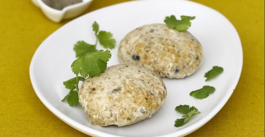 Рыбные котлетки, запеченные на пару