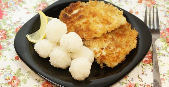 Тилапия в сухариках