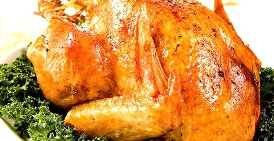 Сладкая индейка по‑севильски с орехами и финиками