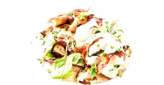 Цыпленок в беконе, фаршированный моцареллой Unagrande