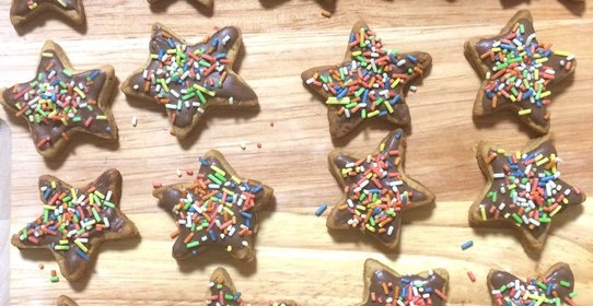 Тонкое песочное печенье