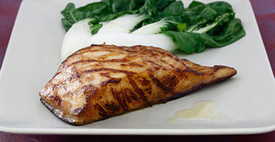 Черная треска в маринаде из мисо, по рецепту ресторана Nobu