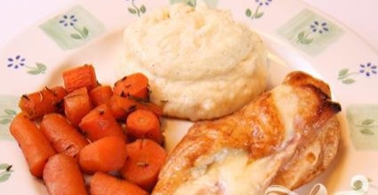 Курица с ветчиной и сыром