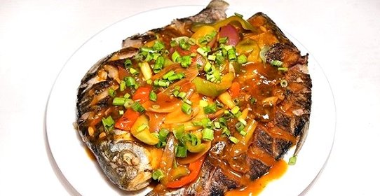 Рыба на гриль-сковороде