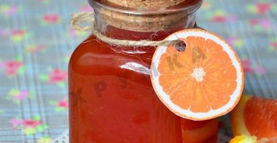 Апельсиновый джем в микроволновке