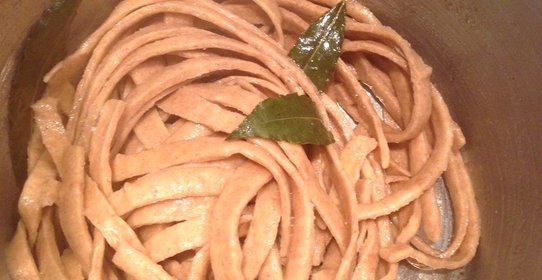 Паста из цельнозерновой муки