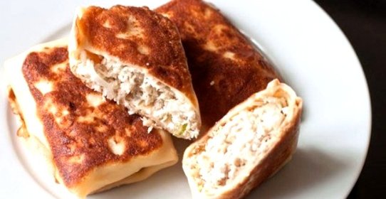 Блинчики с курицей