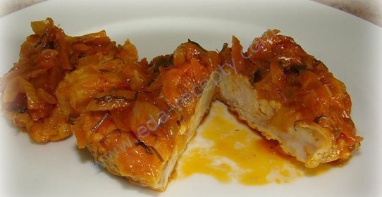 Рыба Пикша жареная в маринаде