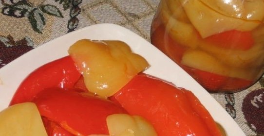Маринованный сладкий перец