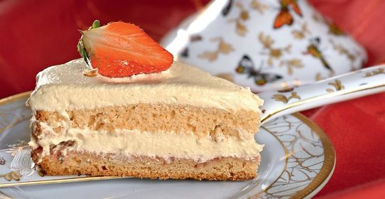 Клубничный торт