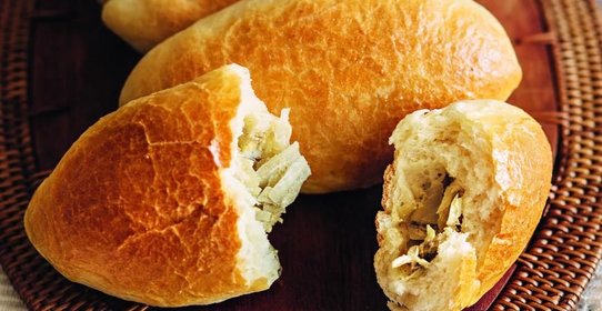 Скороспелые пирожки с капустой