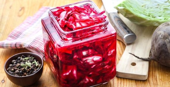 Маринованная капуста по грузински