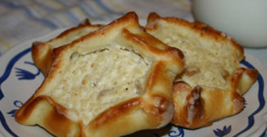 Ватрушки с пшеном