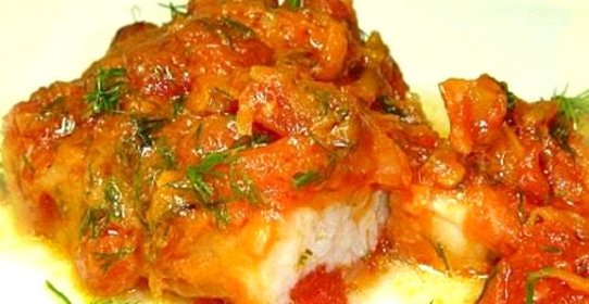 Треска под маринадом