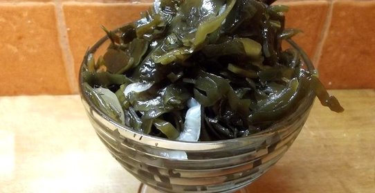 Маринованная ламинария