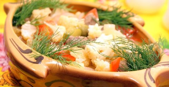 Гренки с брынзой и яйцом