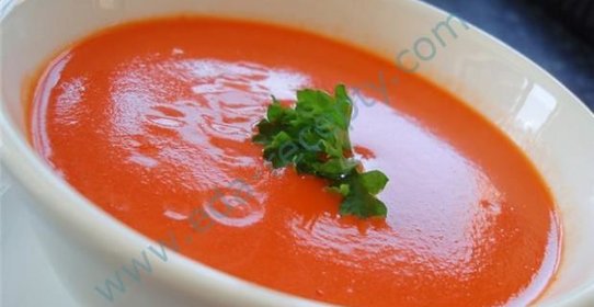 Мексиканский суп с фасолью на томатном соке