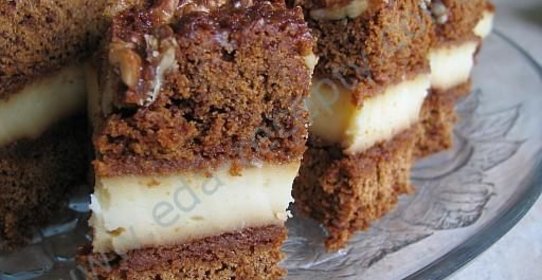 Медовик с орехами по-краковски