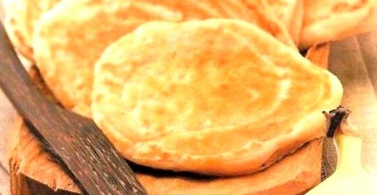 Банановые оладьи с овсянкой