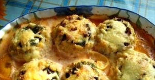 ватрушки с креветками