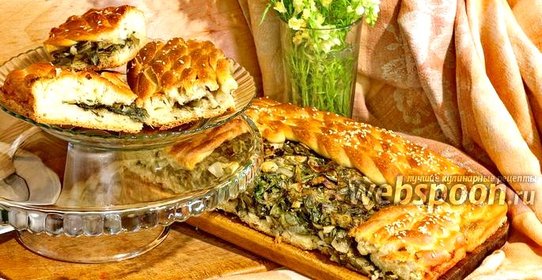 Пирог с мангольдом