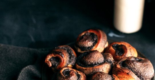 Маковые булочки