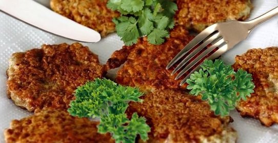 Гречневые оладьи на кефире из гречки