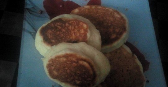 Воздушные кефирные оладьи