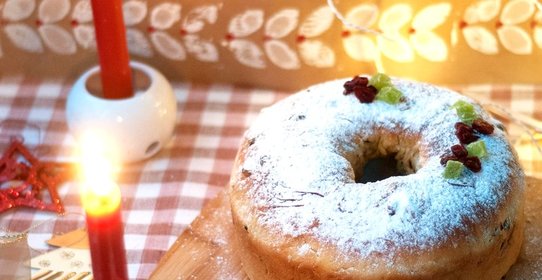 Рождественский штоллен