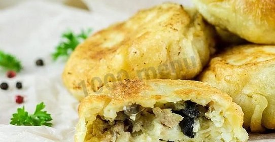 Дрожжевые пирожки на сковороде