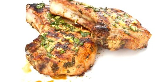 Цитрусовый маринад для свинины