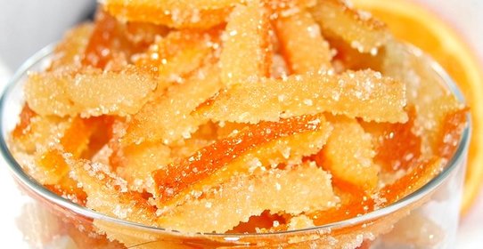 Цукаты из апельсиновых корок