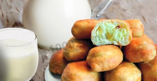 Воздушные пирожки на сковороде