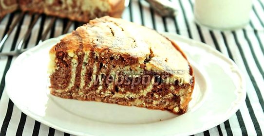 Зебра на молоке и растительном масле