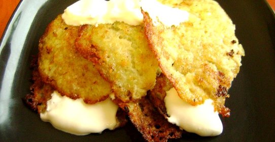 Немецкие драники с овсянкой