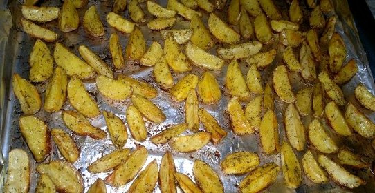 Картошка по-деревенски в духовке