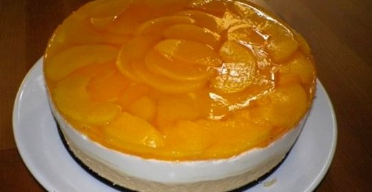 Торт с желатином и сметаной