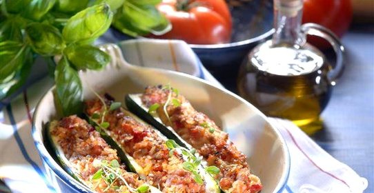 Фаршированные цуккини