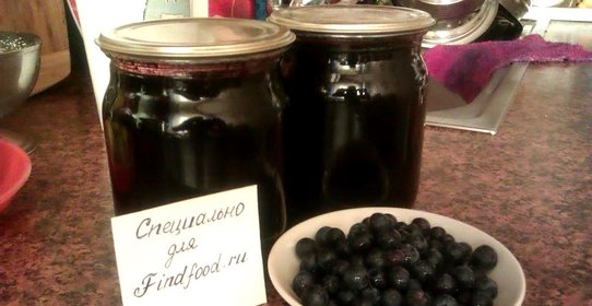 Черничное варенье