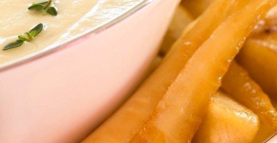 Пастернак в глазури из кленового сиропа