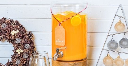 Пунш с апельсинам, лаймом, лимоном и специями