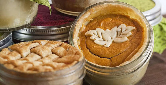 Тыквенный пирог в баночке