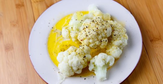 Цветная капуста с голландским соусом