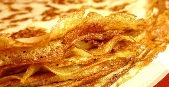 Блины на соде