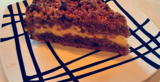 Творожный пирог с шоколадом