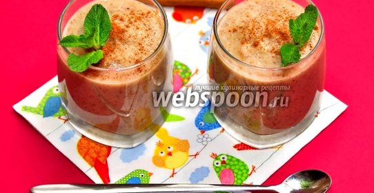 Смузи с гречкой и бананом