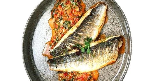 Дорада с азиатским соусом